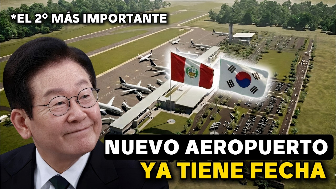 ¡YA TIENE FECHA! El segundo aeropuerto más GRANDE del Perú en marcha