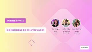 Understanding the CNI specification screenshot 1