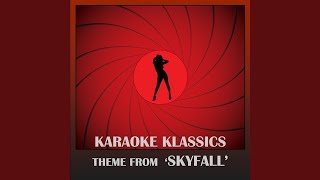 Skyfall (Karaoke Backing Track)
