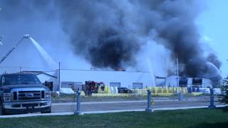 Fire in Fort industrial park