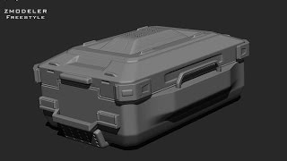 TIMELAPSE ZMODELER WORKFLOW ZBRUSH 4R7 (day 2)