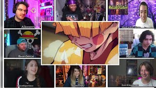 Zenitsu play Shamisen | Demon Slayer Season 2 episode 9 - Reaction Mashup