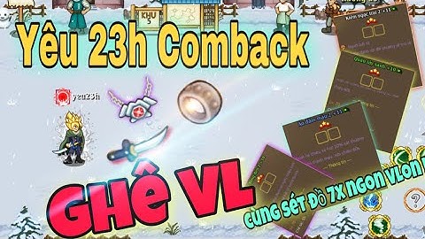 Hải Tặc Tí Hon : Yeu23h Xuất Hiện Trở Lại _ Đem Theo Sét Đồ 7x Full Kích Ẩn Hoàn Mĩ Cực Chất !