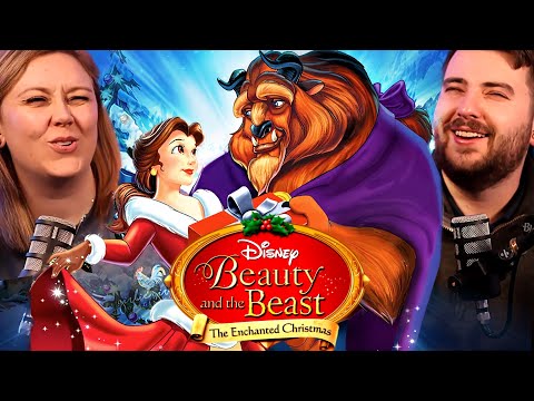 DISNEY'S BEAUTY AND THE BEAST: THE ENCHANTED CHRISTMAS (1997) | Movie REACTION!
