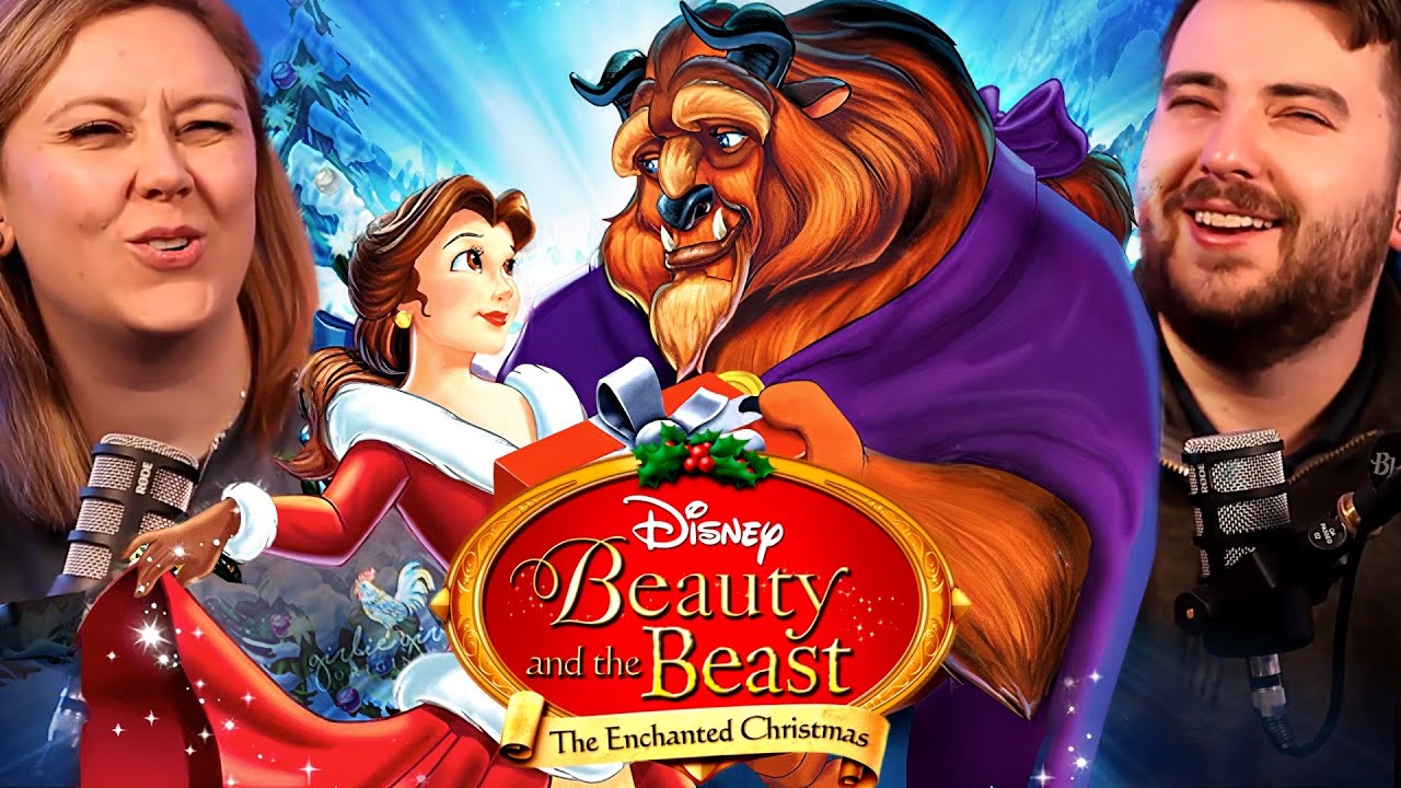 DISNEY'S BEAUTY AND THE BEAST: THE ENCHANTED CHRISTMAS (1997) | Movie REACTION!