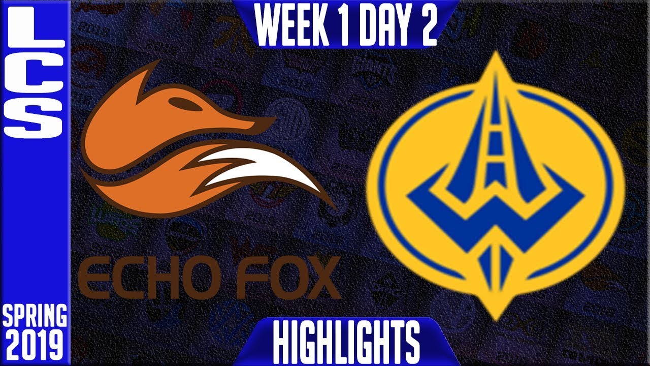 FOX vs GGS Highlights | LCS Spring 2019 Week 1 Day 2 | Echo Fox vs Golden Guardians