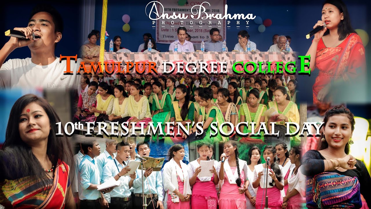 10th Freshmen's Social Day 2018 of Tamulpur Commerce College on 01-09-18