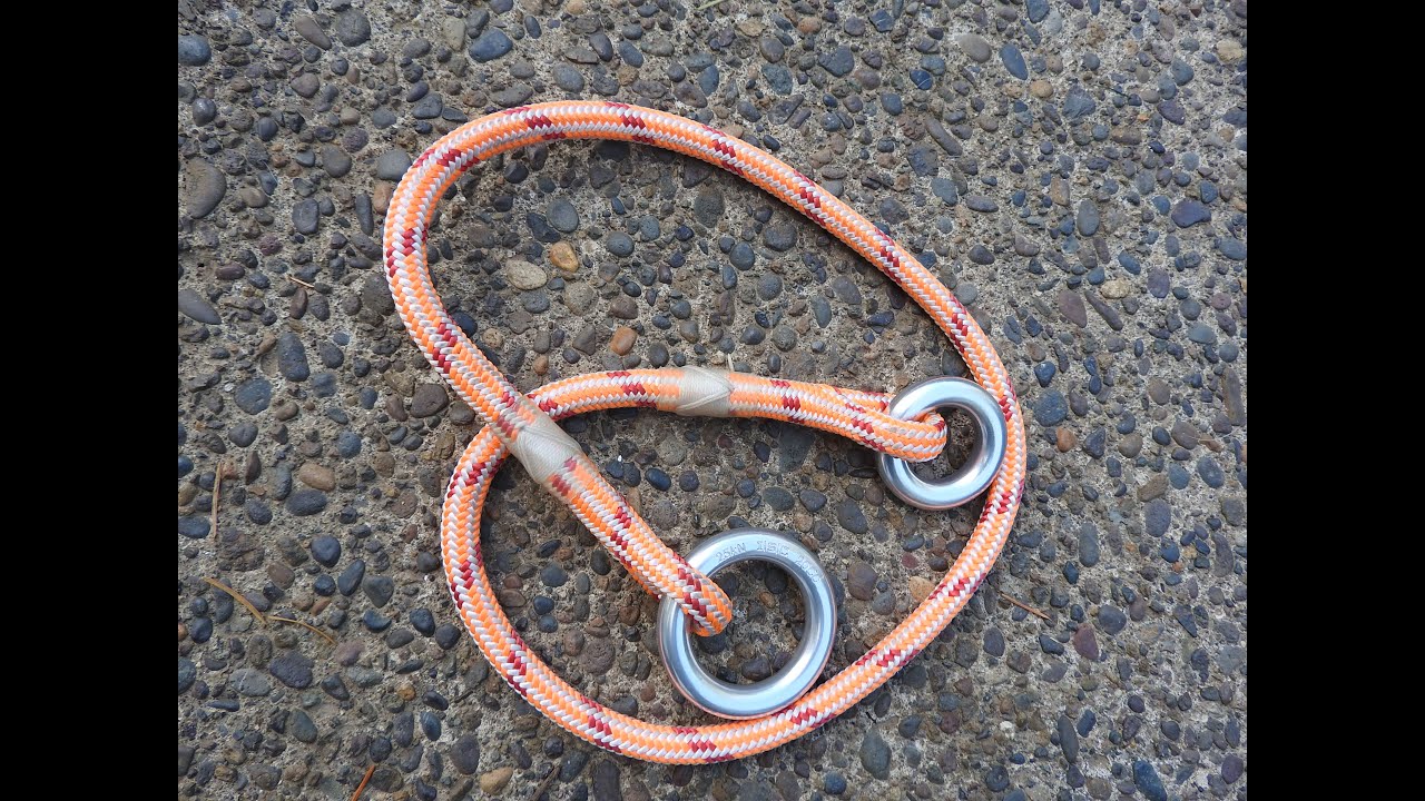 How to make a ring and ring friction saver in Samson Velocity Rope