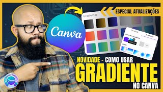 ⚡ WOW! Learn how to use the FANTASTIC Gradient Tool in Canva | EP03