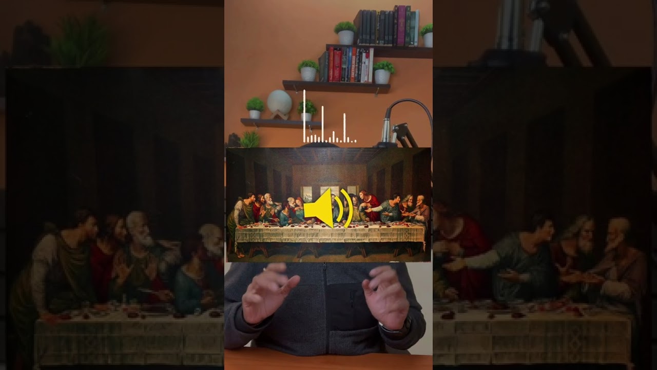 Secret music tone in last supper painting by 'Leonardo di Vinci'😍