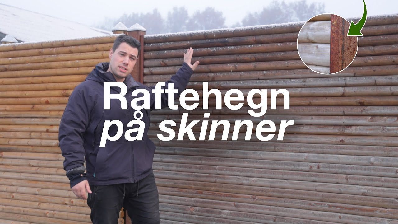 Raftehegn med H-Stolper - en ny model med flere fordele