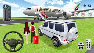Mercedes G-Wagon to Plane Travelling Experience 🚗➡️✈️ | 3D Driving Class 2026 | Car Game Gameplay 🎮 screenshot 1