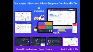 Adminto with Admin Dashboard UI Kit Template