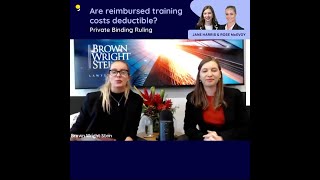 Are Reimbursed Training Costs Deductible?