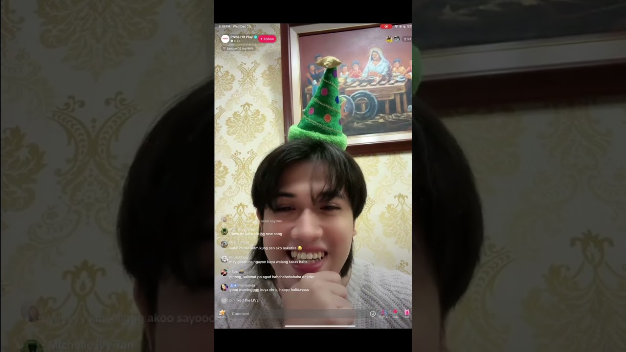 Press Hit Play CHRLS & SEV TikTok Live | 12.25.2024