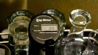 Keg-Meter Kegerator Beer Level Demonstration