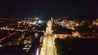 Princes Street At Night  Mini 5 Pro