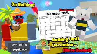 No update until December!? Onett is on holiday again 💀 (Bee Swarm Simulator)