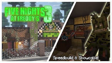 I Built FNaF 3 In Minecraft WITH MODS!