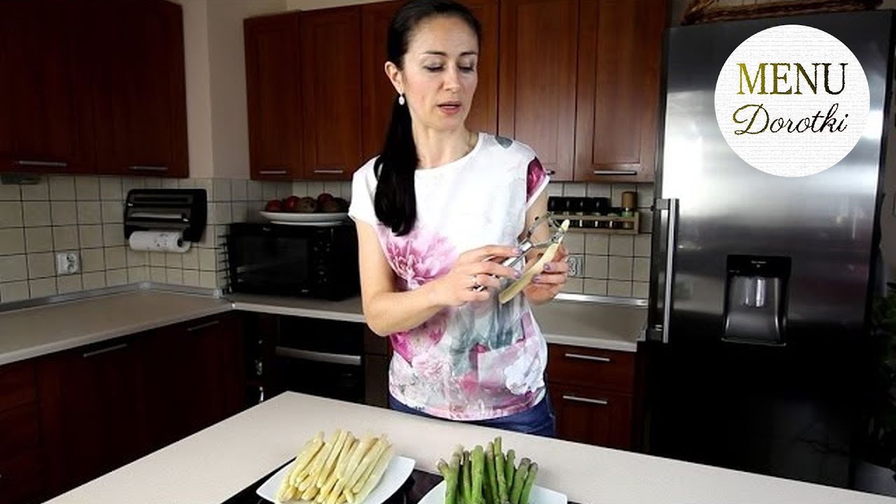 Szparagi. Wszystko o szparagach. Białe czy zielone? Jak wybrać świeże? MENU Dorotki.