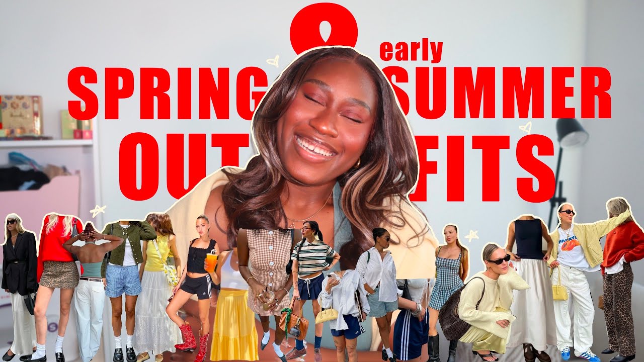 Spring/Early Summer Outfit Ideas 2025 ☀️ | Easy & Realistic Looks You’ll Love