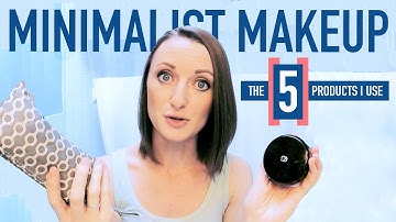 Minimalist Makeup Collection | Declutter down to 5 Products