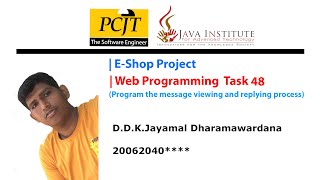 Web Project Task 48 | 1st Year | Semester 01 | Java Institute