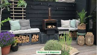 Kleine achtertuin inspiratie - 25 ideeën