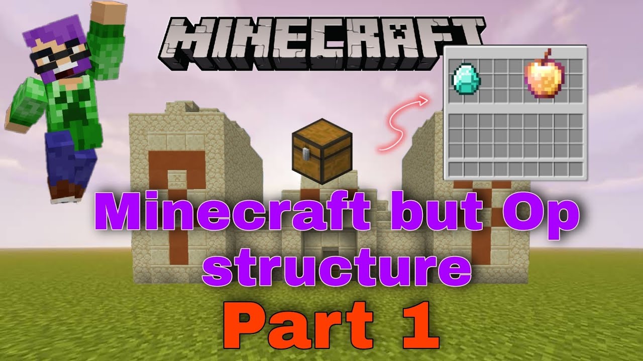 Minecraft But I Can Craft New OP STRUCTURES... Part 1 - YouTube