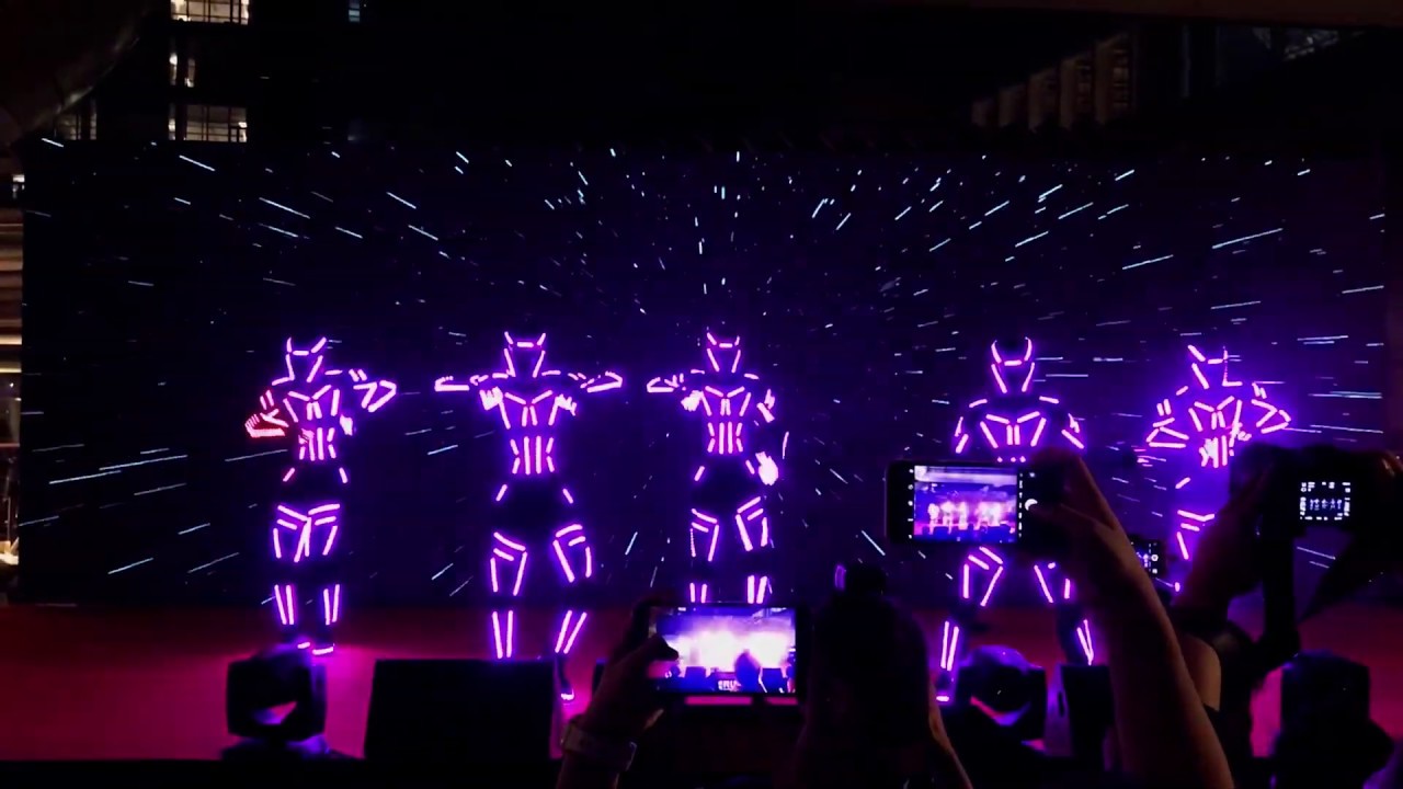 TeamLED | 5PX || Out Door with Animation | LED Dance
