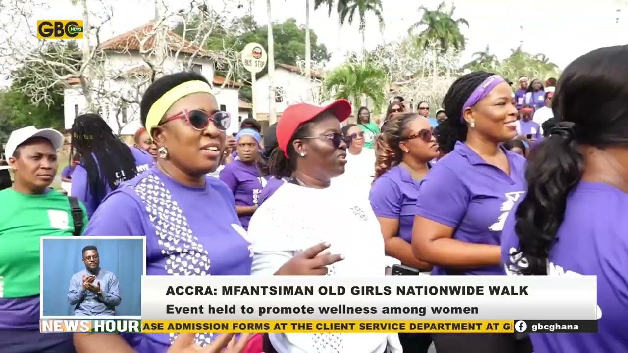 MFANTSIMAN OLD GIRLS PROMOTE WOMEN'S HEALTH THROUGH NATIONWIDE WALK REPORT BY BENJAMIN ANYETEI