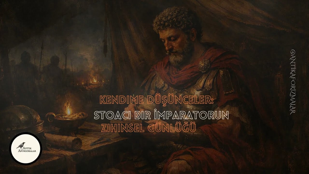 Kendime Düşünceler: Stoacı Bir İmparatorun Zihinsel Günlüğü. #marcusaurelius #felsefe