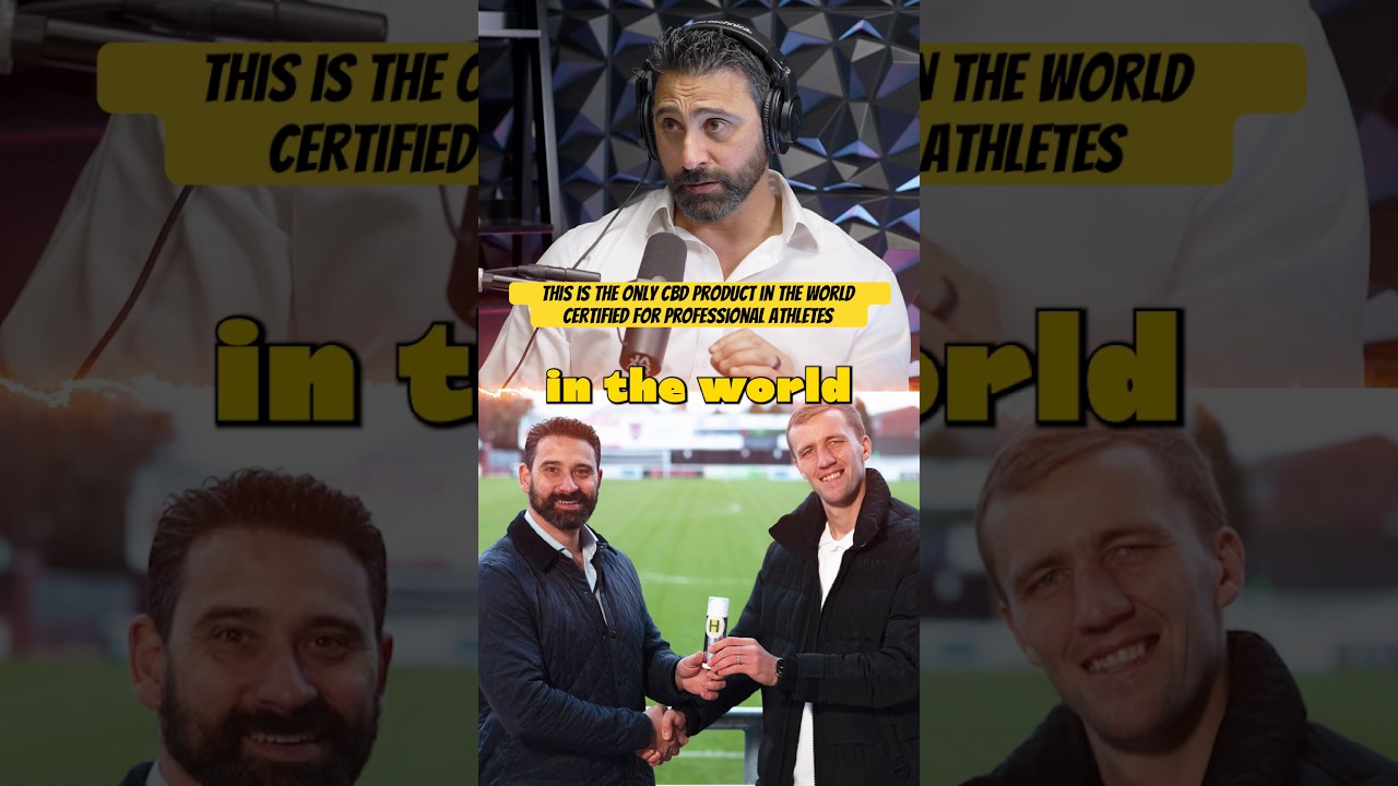 Это единственный в мире продукт с КБД, сертифицированный для профессиональных спортсменов 😮