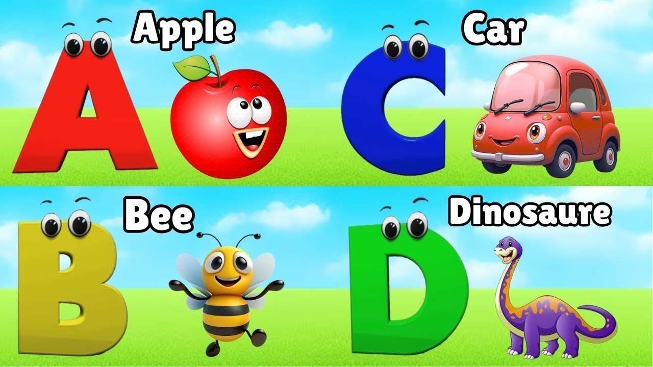ABC phonics song for toddlers | a for apple | abc songs | nursery rhymes | alphabet song for toddler