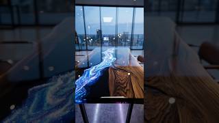 From burnt wood to Galaxy Table ✨. #timelapse #decor #alchemy #viralshorts
