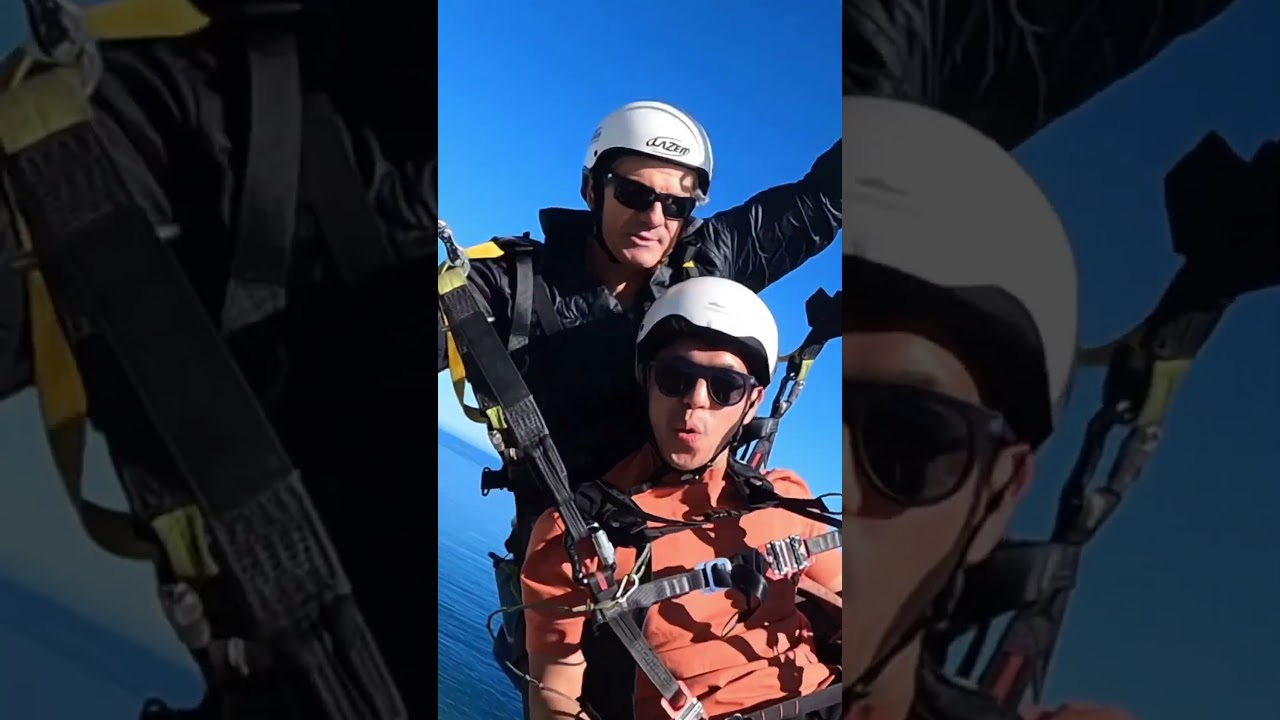 Tandem Paragliding at Cape Town, South Africa