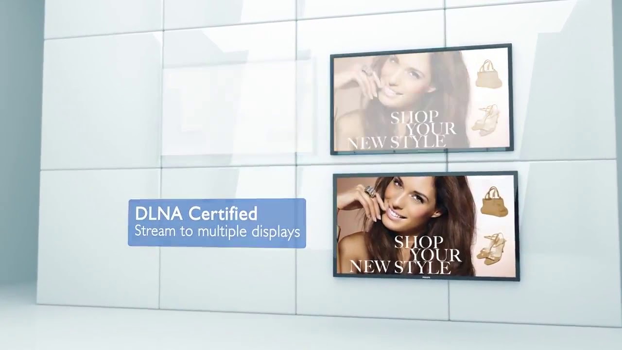 philips commercial 24x7 signage android 4k uhd led display