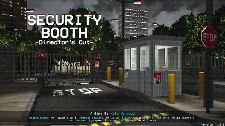 Security Booth Director's Cut Full Walkthrough Ending 1-5 / All 3 Hidden Tapes (No Commentary)