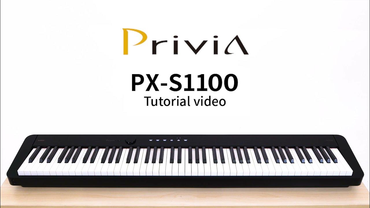 Casio PX S1100 Digital Piano Package, Black