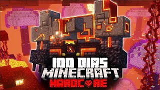 Sobreviví 100 días En Un Nether Personalizado En Minecraft HARDCORE... Esto pasó