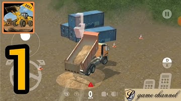 Heavy Machines & Mining Simulator Gameplay Walkthrough Part 1 - Truck Simulator - Android & ios