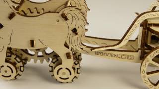 3D пазл Wooden City «Колесница Да Винчи»