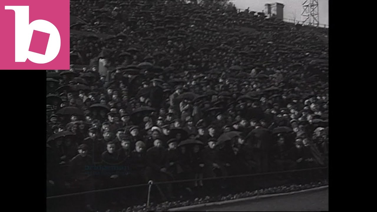 Soccer Match in Moscow, 1945