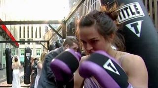 Brides and grooms put bridal burn workout to the test