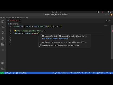 How To Filter A List In C# - YouTube