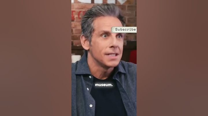 Ben Stiller Reveals His Most Recognized Role!