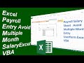 Excel Payroll Entry Avoid Duplicate Month Entry Excel VBA