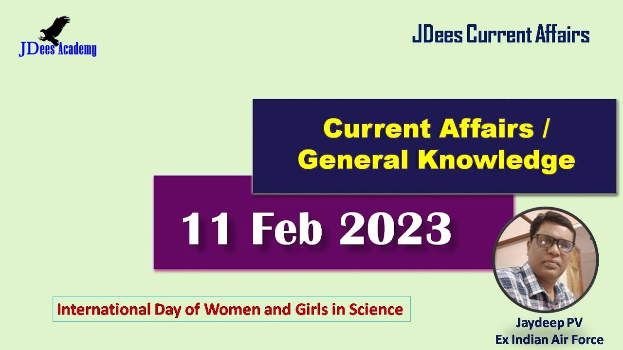 Daily Current Affairs Current Affairs in Malayalam 11 February 2023