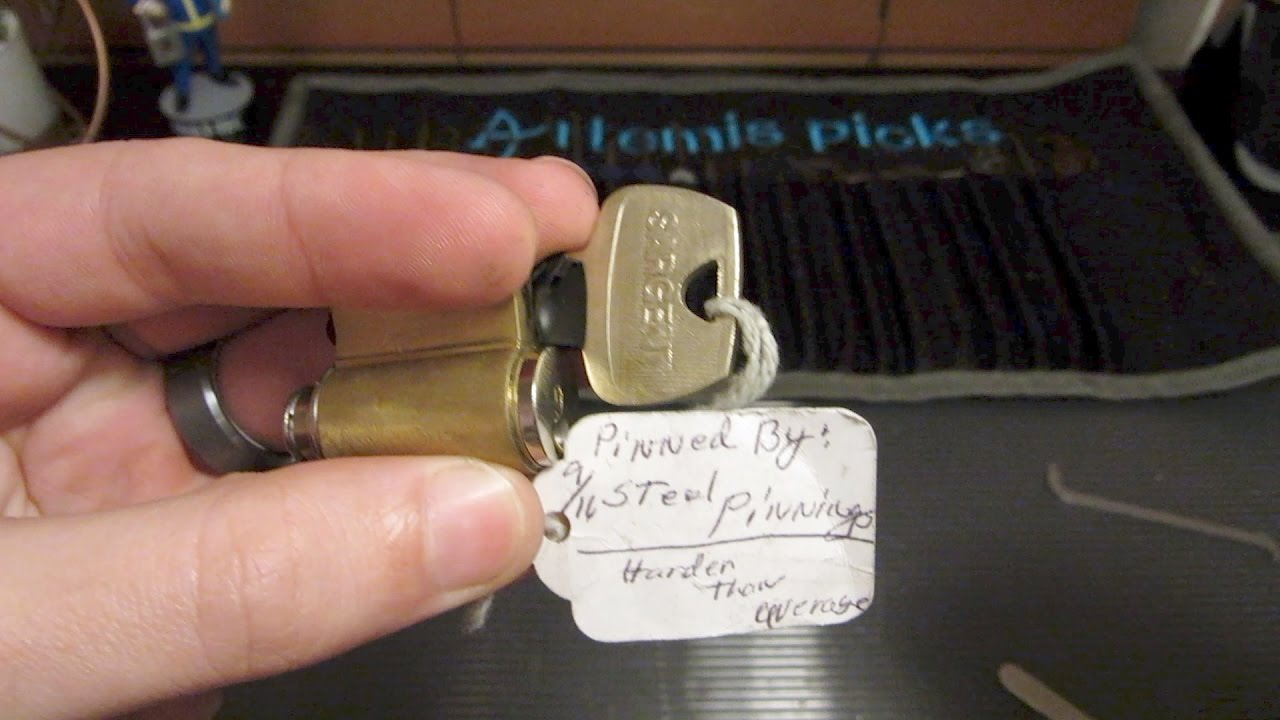 [64] Sargent Challenge Lock by Steel Pinnings. "Harder than Average"