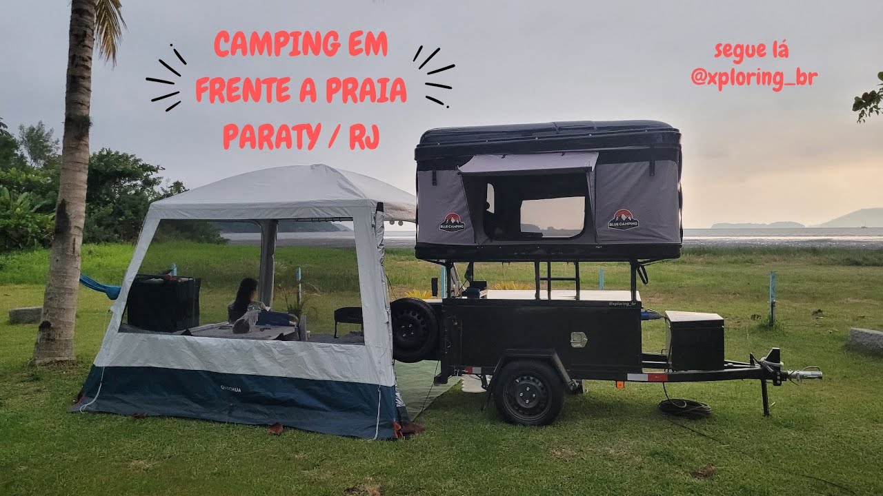 Camping Canto Caiçara com a @xploring_br em Paraty/RJ, bora?